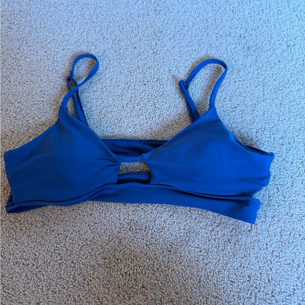 Altar'd State Blue Bikini Top